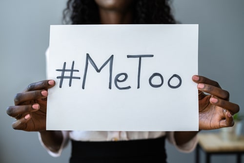 African Woman Sexual Exploitation And Metoo Harassment Scandal